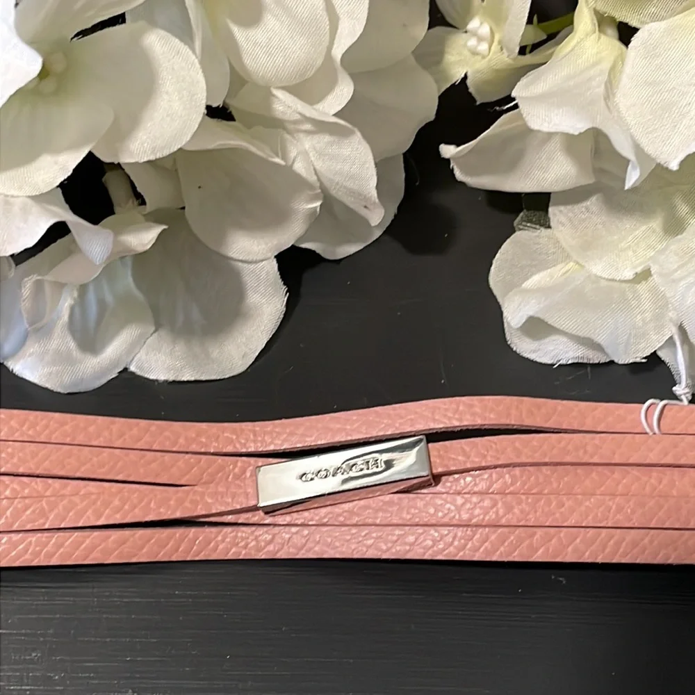 NWT COACH Multi-Strand Leather Bracelet - Picture 2 of 5